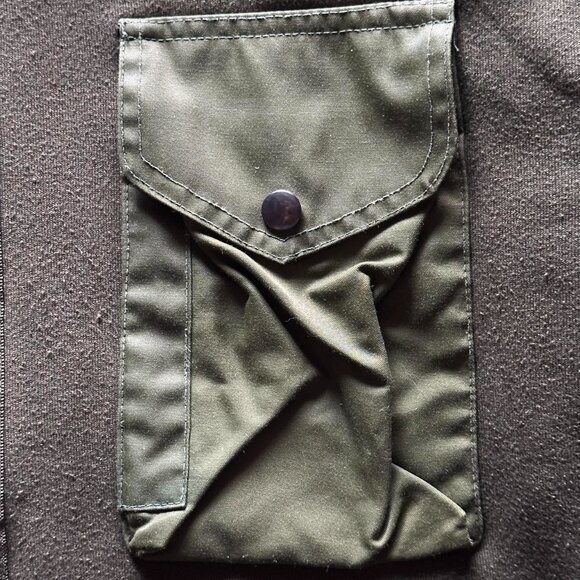 vintage military army fleece jacket - Picture 2 of 4